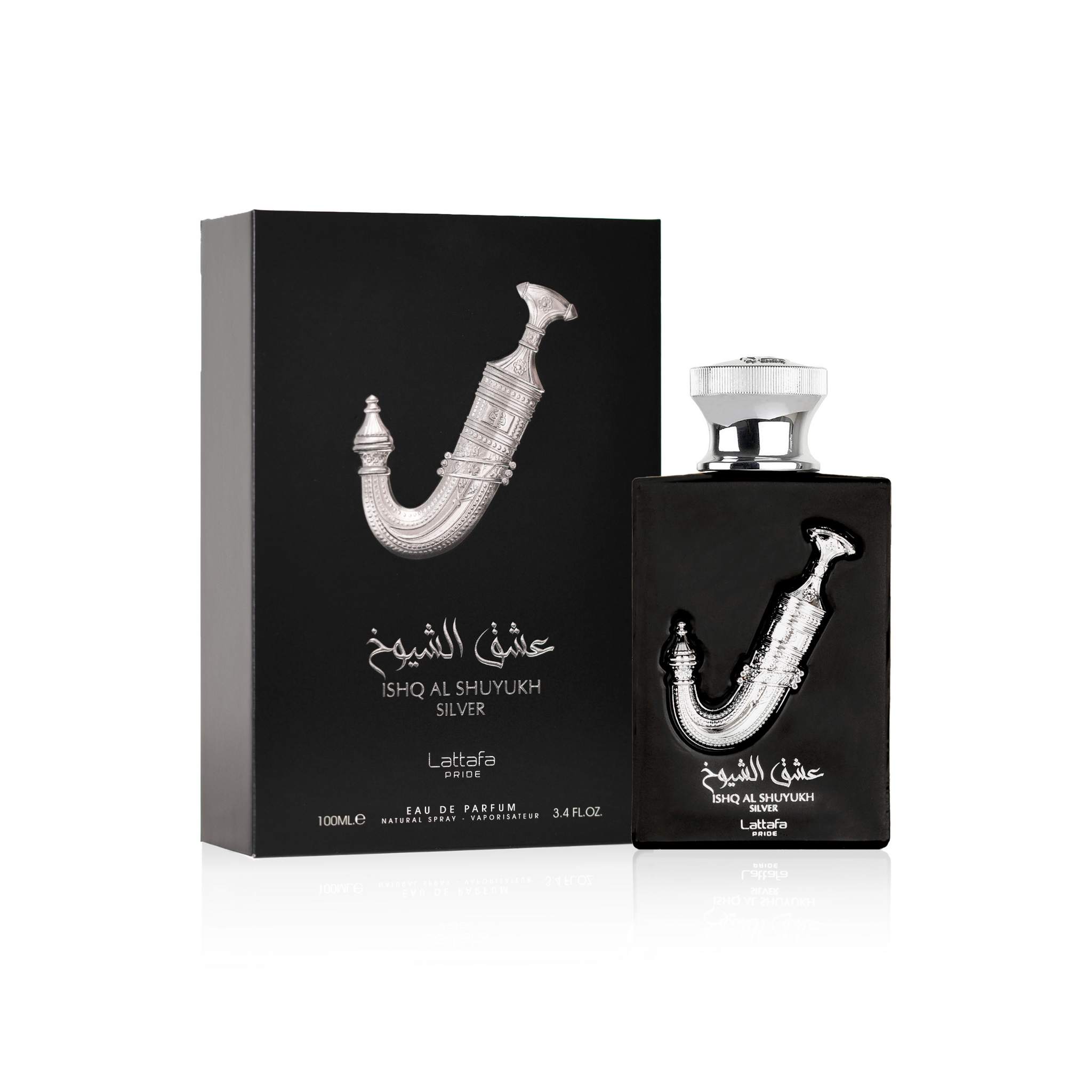 Lattafa Pride Ishq Al Shuyukh Silver Eau de Parfum unisex 100 ml